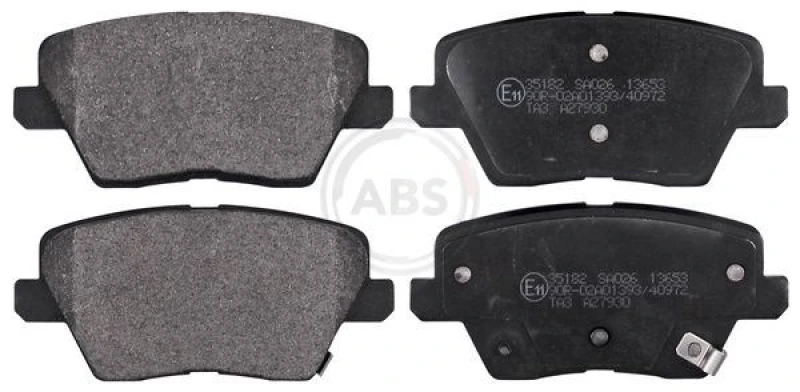 Image of A.B.S. Brake pad set A.B.S. 35182