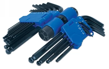 Image of Laser Tools 3383 Hex Key Set - 22pc Chrome Vanadium