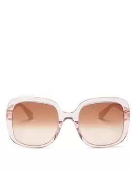 image of kate spade new york Womens Square Sunglasses, 56mm