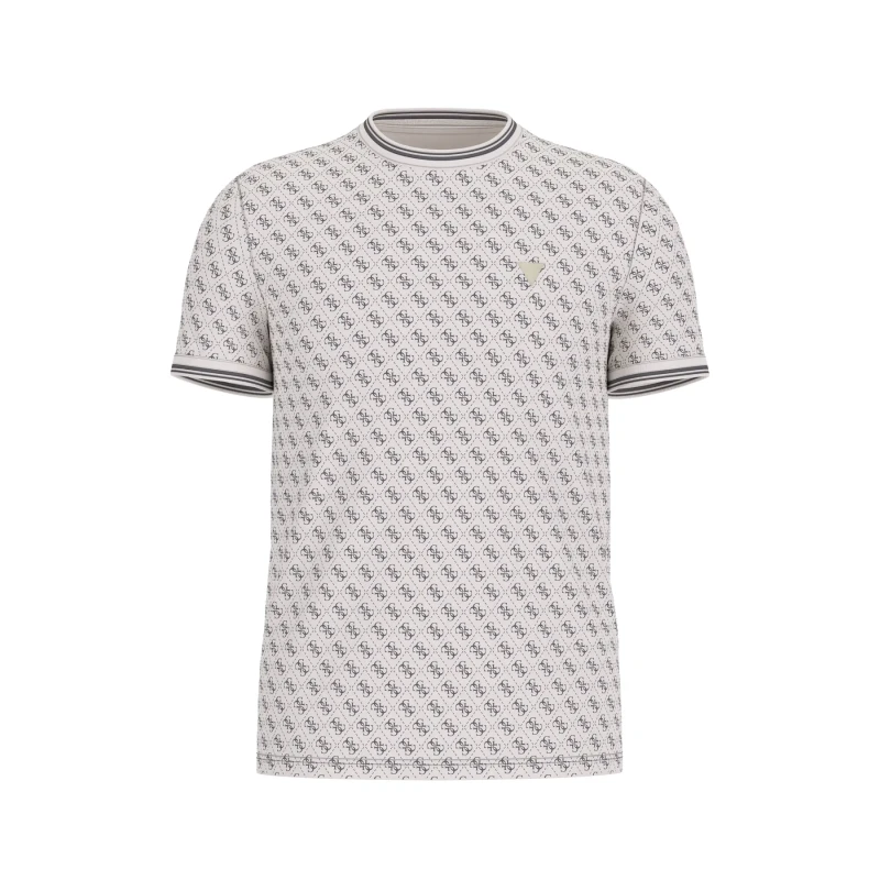 Image of Guess T-Shirt Guess Marshall Blanc Male S