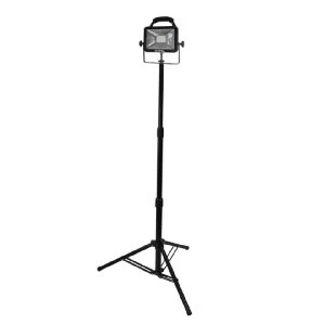 image of Faithfull20W 110V Sitelight Single Tripod Lum1800