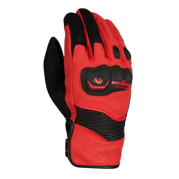 Image of Furygan Dust D3O Black Red Size 3XL
