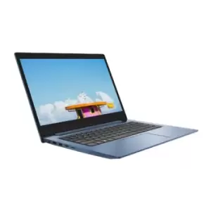 image of Lenovo IdeaPad 1 N4020 Notebook 35.6cm (14") HD Intel Celeron N 4GB DDR4-SDRAM 64GB eMMC WiFi 5 (802.11ac) Windows 11 Home in S mode Blue