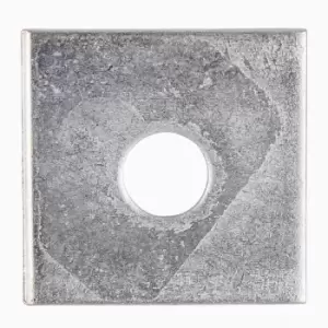 image of Square Plate Washer Zinc Plated 10mm 50mm Pack of 100