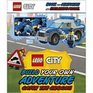 Image of DK Books LEGO City Build Your Own Adventure Catch the Crooks Hardback