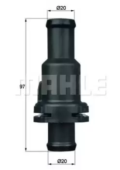 Image of Car TH-5-80 70807773 by MAHLE Original