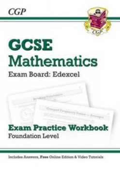 Image of Gcse Maths Edexcel Exam Practice Workbook with Answers and Online Edn Foundation Hardback