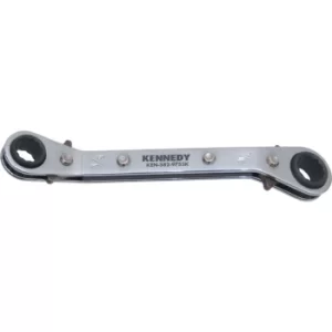 image of 3/8"X7/16" Offset Ratchet Ring Spanner