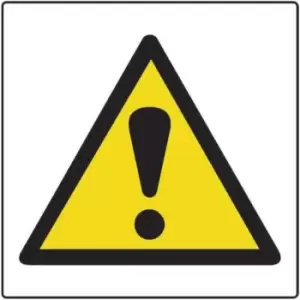 Image of Spectrum Industrial Exclamation Point Safety Sticker (250 Pack) - 50 x 50mm