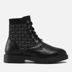 Image of Michael Kors Girls Madeline Cohen Biker Boots - UK 1 Kids