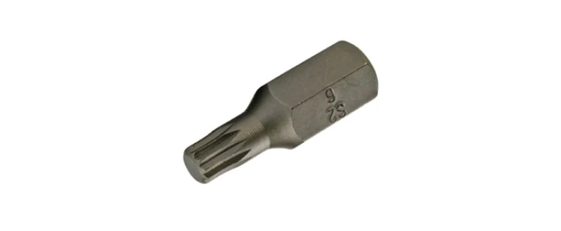 Image of SW-Stahl 05321L Screwdriver Bit Chrome Vanadium Steel, Spline Chrome Vanadium Steel Screwdriver Bit (5514)