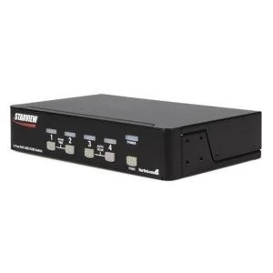 Image of Startech 4 Port StarView DVI USB with Audio KVM 8STSV431DVIUAGB