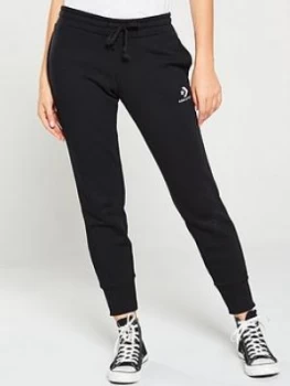 image of Converse Star Chevron Emb Signature Pant - Black