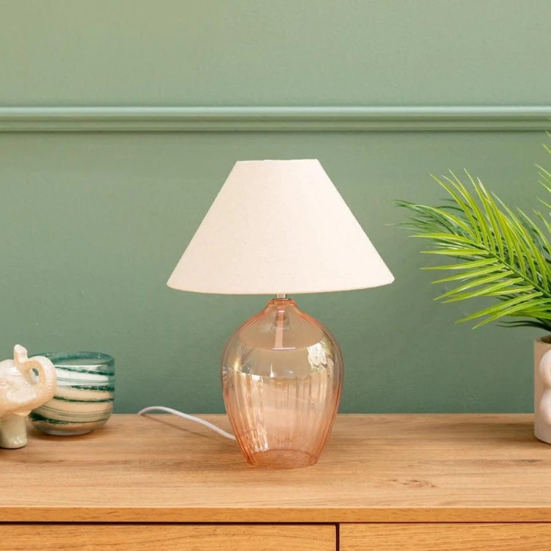 Image of Set of 2 of Glass Table Lamps