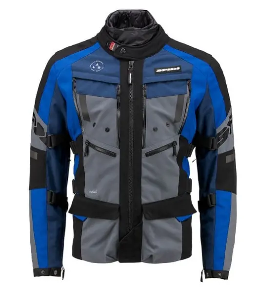 Image of Spidi 4Season Evo Jacket Blue Size 4XL