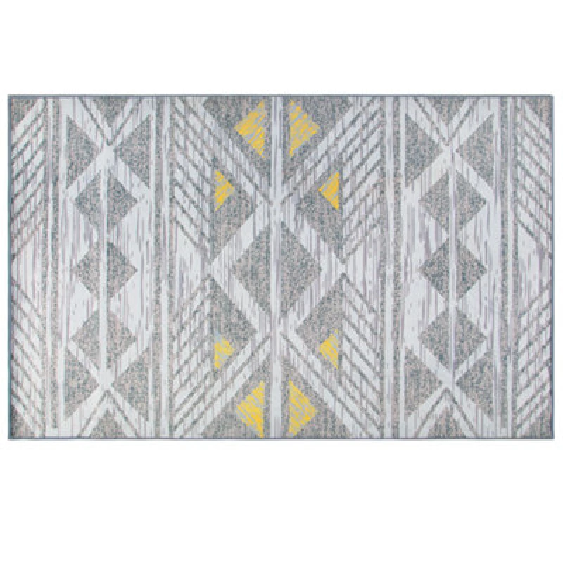 Image of Beliani Rug Kargi Grey 160 X 230 Cm