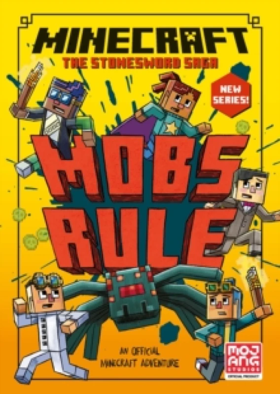 Image of Mojang AB Minecraft: Mobs Rule! Book Multi unisex