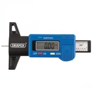 image of Draper 92224 Digital Tyre Tread Depth Gauge