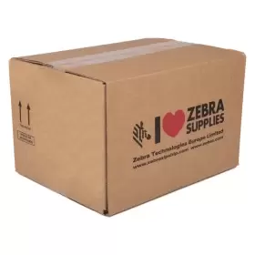 Image of Zebra 05319BK08345 Original Black Wax Ribbon 83mm x 450m - 6 Pack
