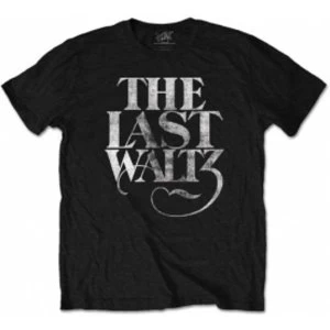 image of The Band The Last Waltz Mens Blk Tshirt: Large