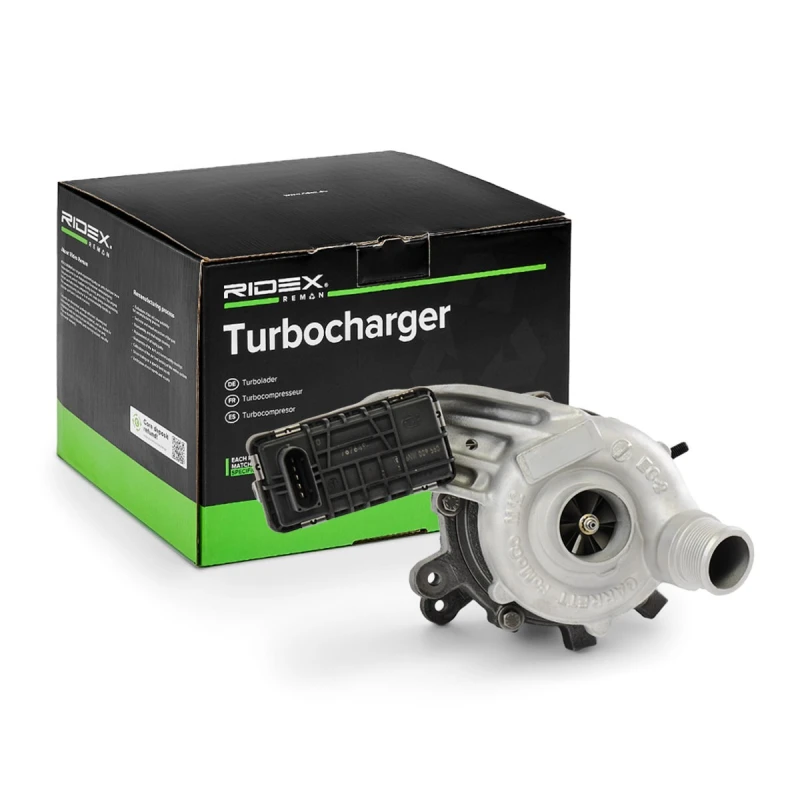 Image of RIDEX REMAN 2234C10531R Turbocharger Left Charger,charging system (2234)
