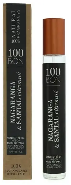 image of 100 Bon Nagaranga and Santal Citronne Eau de Parfum Unisex 15ml