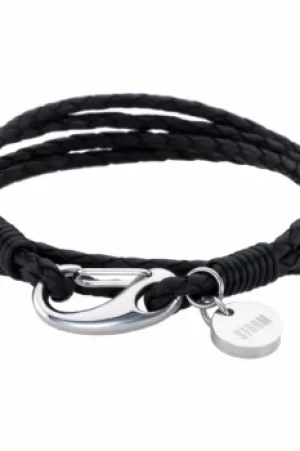 Image of STORM Jewellery Jax Wrap Bracelet Black JEWEL JAX-WRAP-BRACELET-BLACK