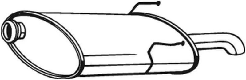 Image of Rear silencer BOSAL 190-361