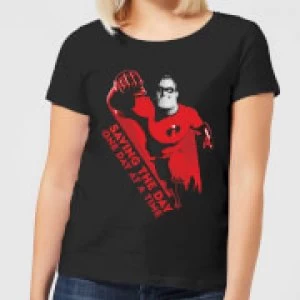 Incredibles 2 Saving The Day Womens T-Shirt - Black