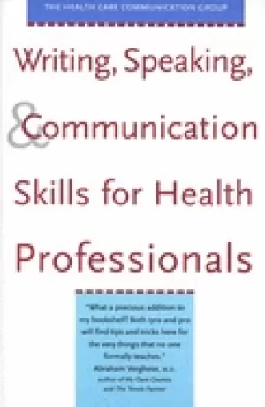 Image of writing speaking and communication skills for health professionals