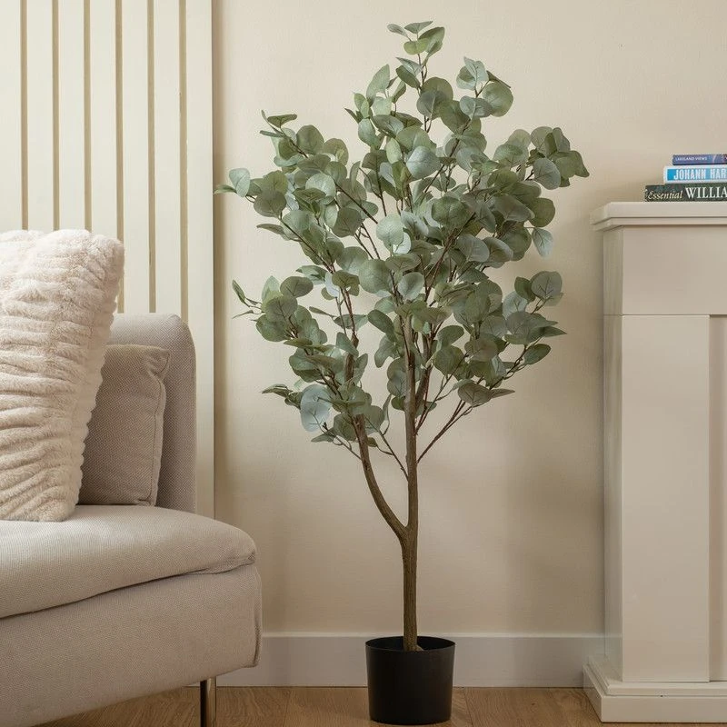 Image of Scottish Everlastings Ltd Eucalyptus Tree 120cm, Green SEL1215