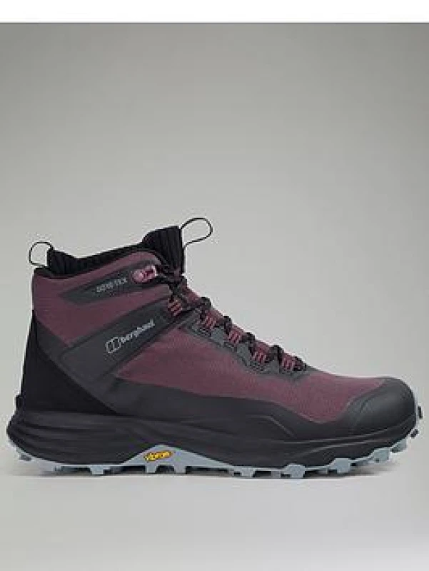 Image of Berghaus Womens Vc22 Midi Gortex Walking Boot - Red/Black, Red, Size 7, Women Red VW8IB Female 7
