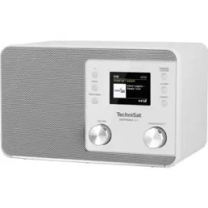 image of TechniSat DIGITRADIO 307 Desk radio DAB+, FM AUX Alarm clock White