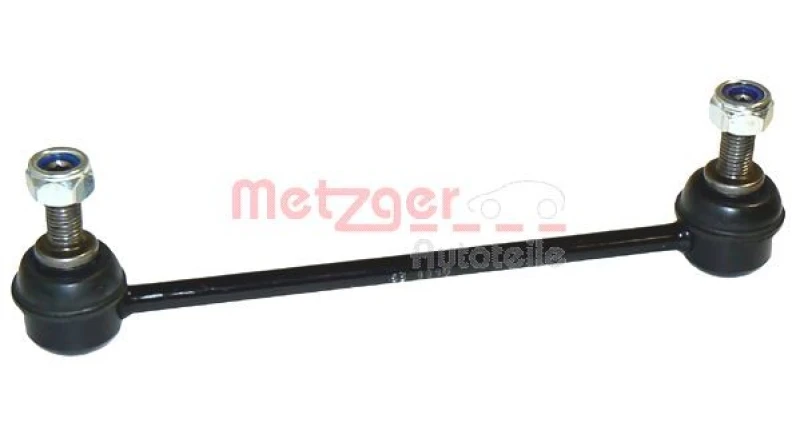 Image of METZGER 53036519 Anti-roll bar link COMPETENCE KIT, Rear Axle Right, with nuts Link Stabiliser (3229)