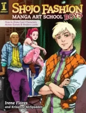Image of shojo fashion manga art school boys how to draw cool characters action scen