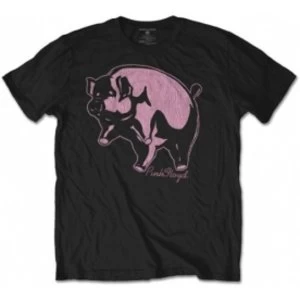 Image of Pink Floyd Pig Black Mens TS: XXL