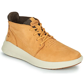 Timberland BRADSTREET ULTRA PT CHK mens Shoes (High-top Trainers) in Beige,7,8,8.5,9.5,10.5,11.5,13.5,14.5,12.5