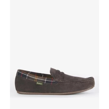 image of Barbour Porterfield Slippers - Brown BR52