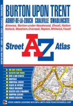 Image of Burton on Trent Street Atlas by Geographers' A-Z Map Company