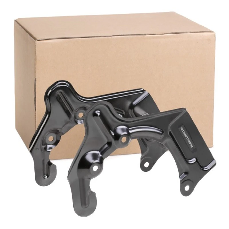 Image of RIDEX 1330S0263 Brake Disc Back Plate Front Axle Right Sheet Steel Splash Panel,brake disc (1330)