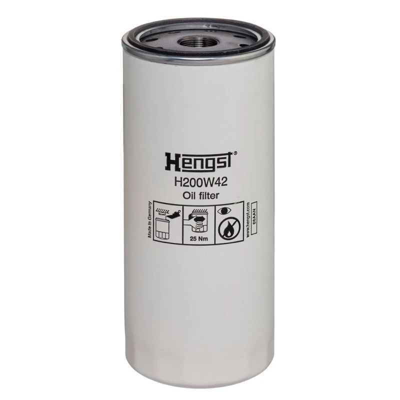 Image of Oil filter HENGST FILTER H200W42