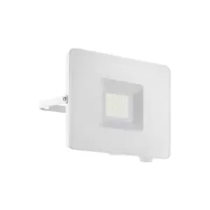 image of Netlighting Faedo LED Outdoor Wall Flood Light White IP44 - EG33154