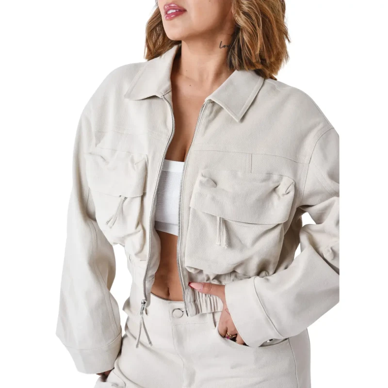 Image of Project X Paris Womens jacket Project X Paris Beige Female L