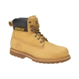 Image of Caterpillar Holton SB Safety Boot / Mens Boots / Boots Safety (12 UK) (Honey) - Honey
