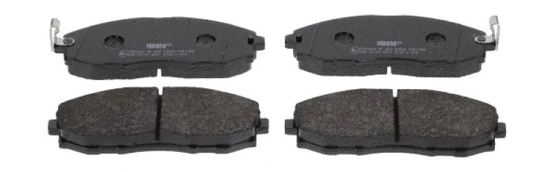 Image of FERODO FVR1498 Brake pad set with acoustic wear warning, without accessories Brake Pad Set,disc brake (402)