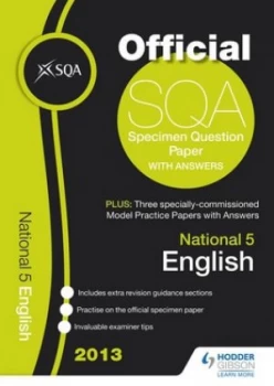 Image of Sqa Specimen Paper 2013 National 5 English and Model Papers. Paperback