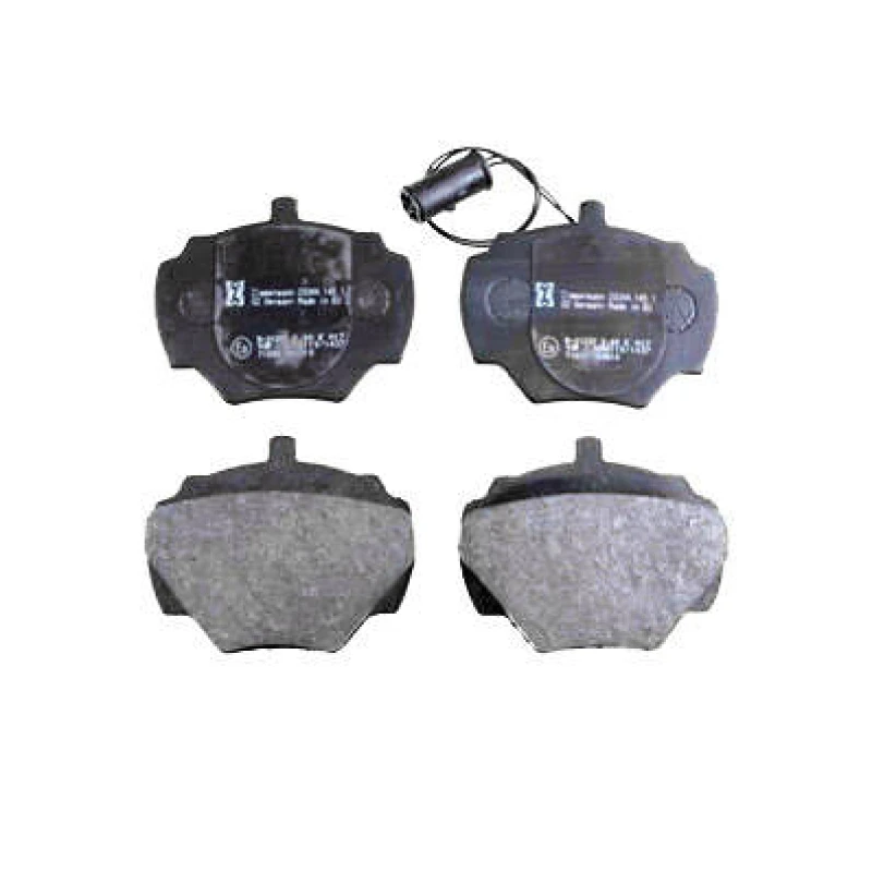 Image of ZIMMERMANN 20344.145.1 Brake pad set Rear Axle, incl. wear warning contact, Photo corresponds to scope of supply Brake Pad Set,disc brake (402)