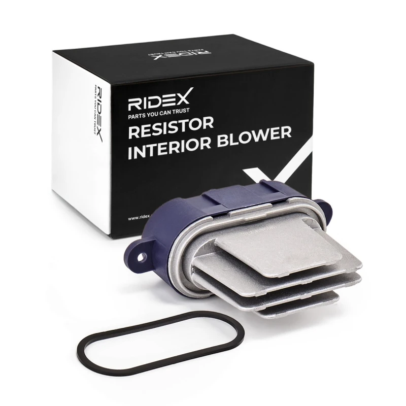 Image of RIDEX Blower motor resistor RIDEX 2975R0170