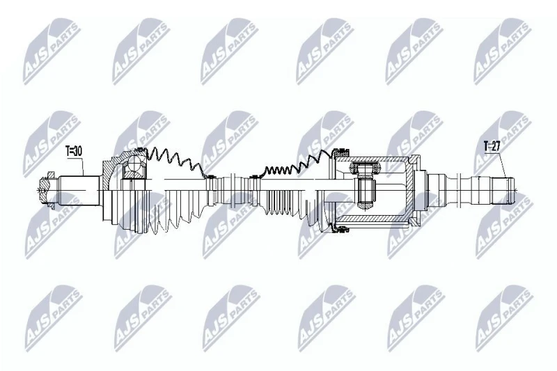 Image of NTY Drive shaft NTY NPW-BM-040