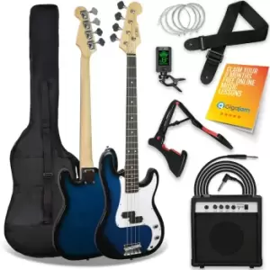 image of 3rd Avenue Bass Guitar Pack - Blueburst